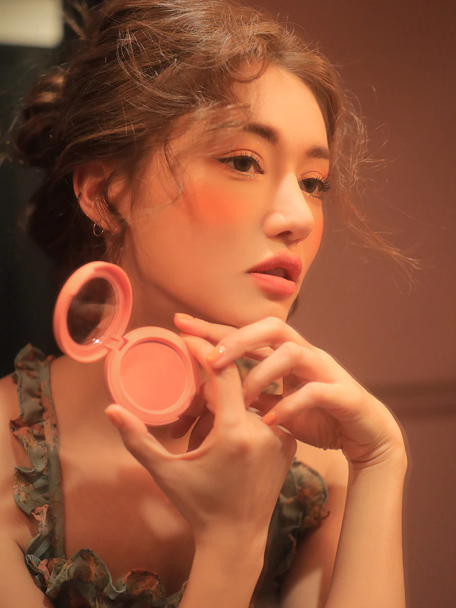 3CE Stylenanda Face Blush #Soft Salmon - Image 3