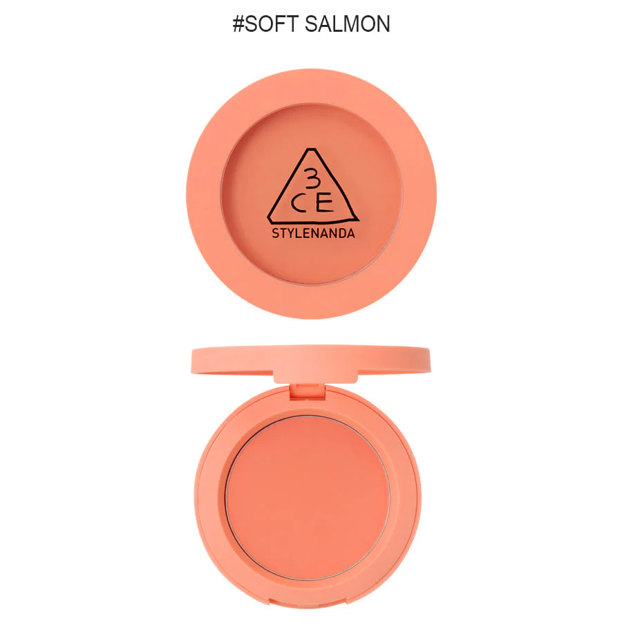 3CE Stylenanda Face Blush #Soft Salmon - Image 8