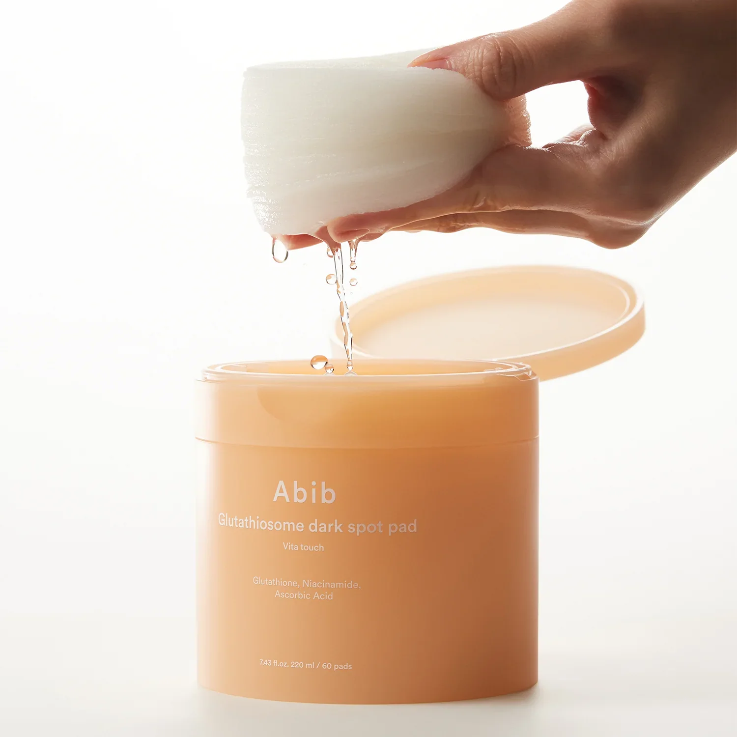 Abib Glutathiosome Dark Spot Pad Vita Touch 60 Pads - Image 2