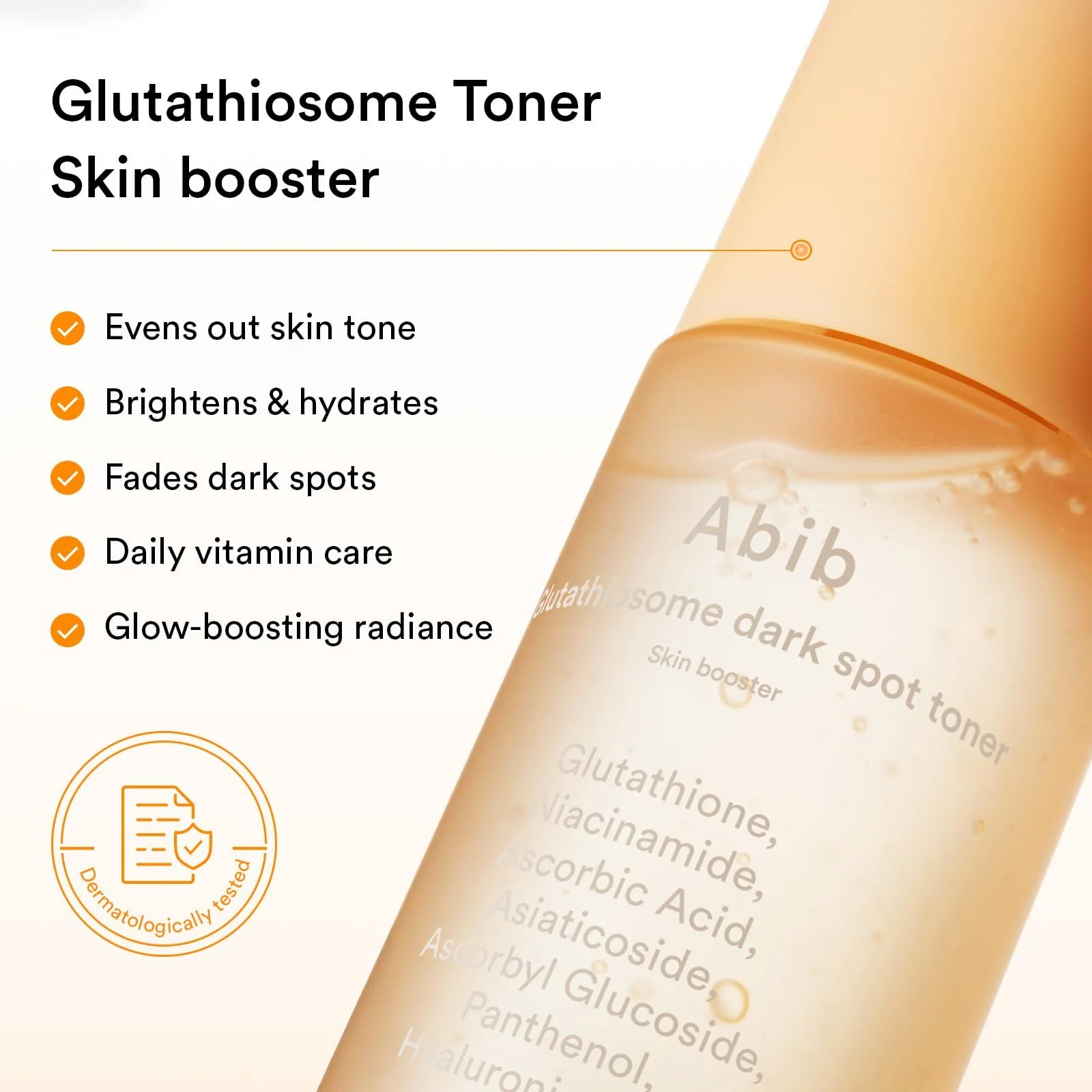 Abib Glutathiosome Dark Spot Toner Skin Booster 200ml - Image 2