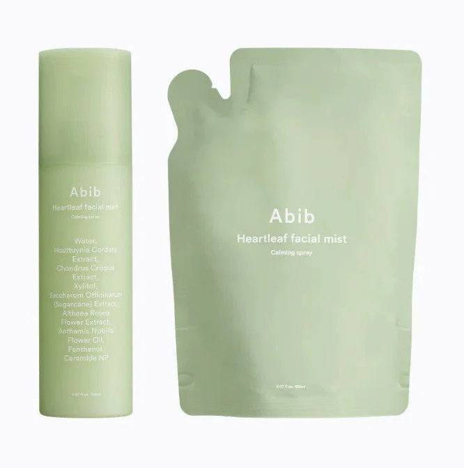 Abib Heartleaf Facial Mist Calming Spray set (150ml+150ml)