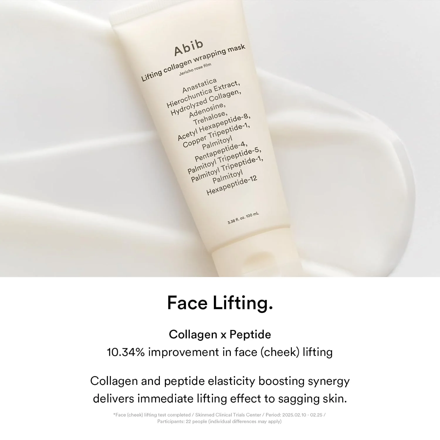 Abib Lifting Collagen Wrapping Mask Jericho Rose Film 100ml - Image 2