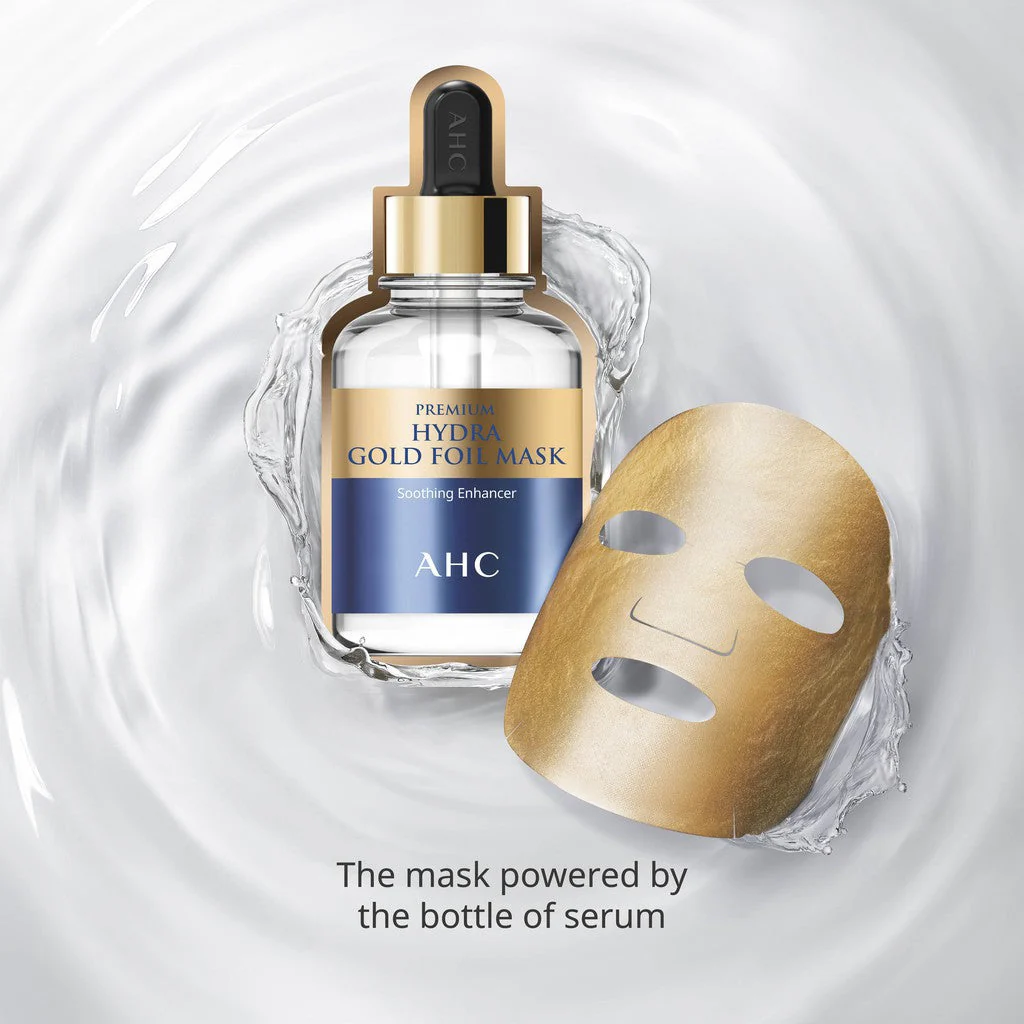 AHC Premium Hydra Gold Foil Mask 1Pcs - Image 2