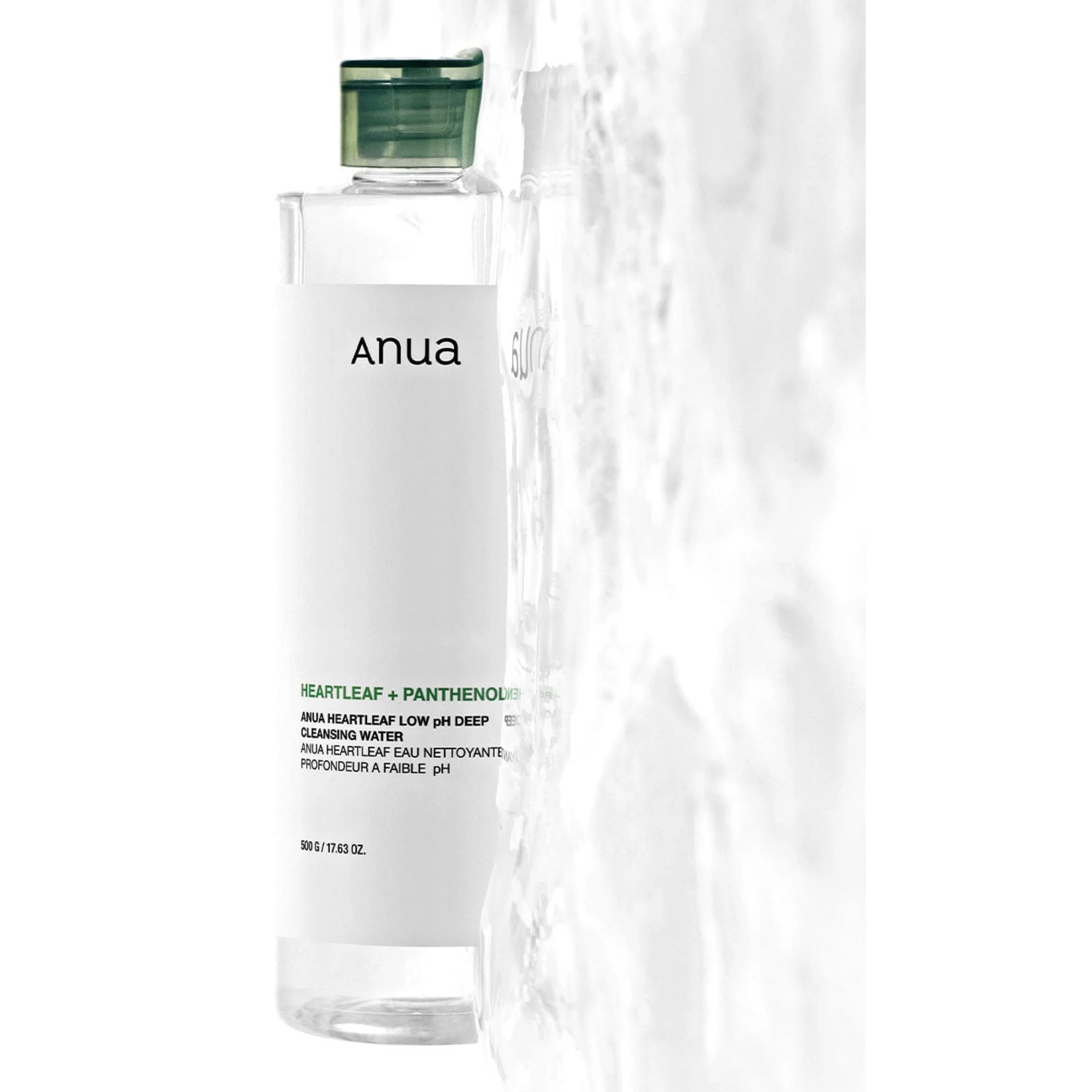 Anua Heartleaf 87 Low pH Deep Cleansing Water 500ml - Image 3