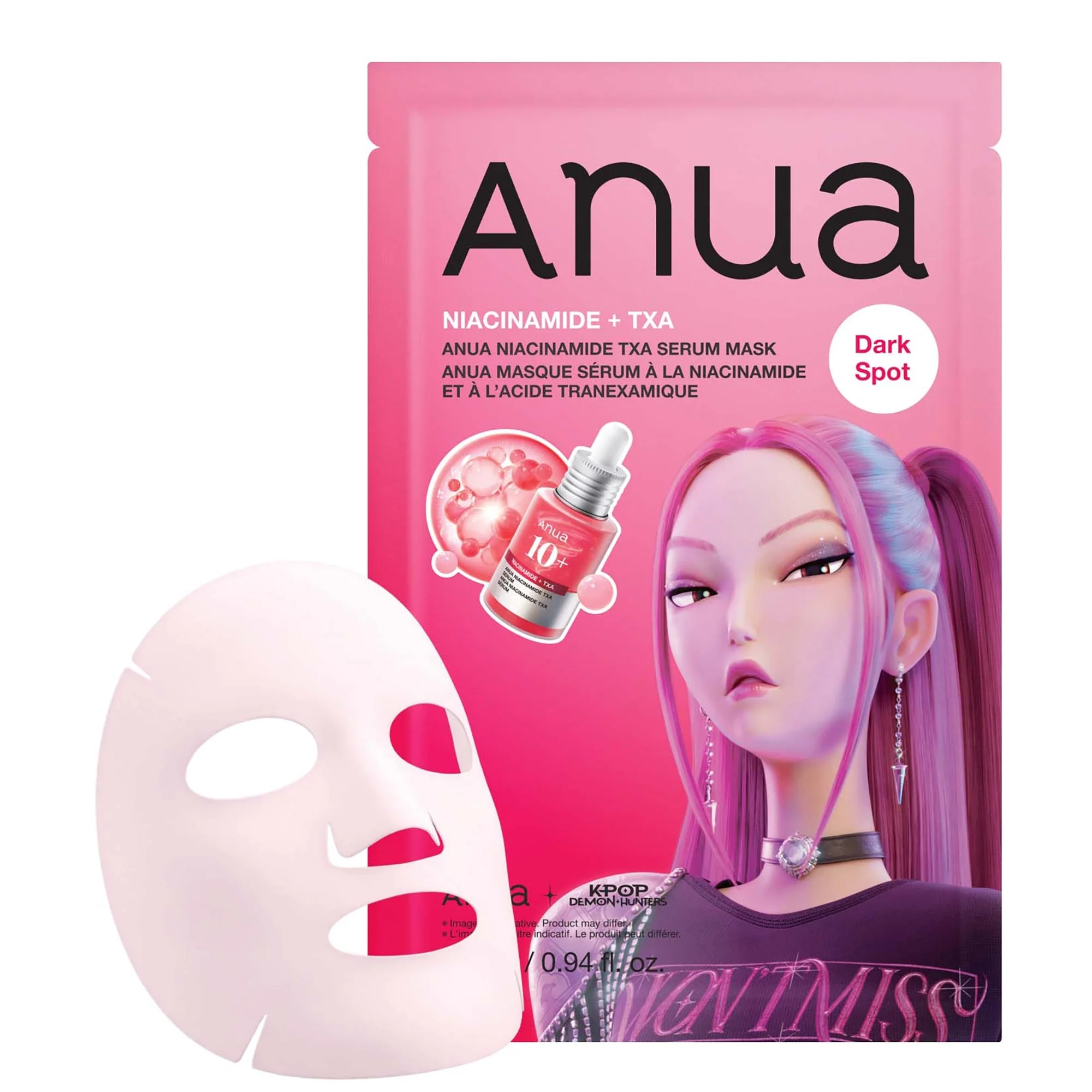 Anua X KDH Niacinamide Txa Serum Mask 1Pc