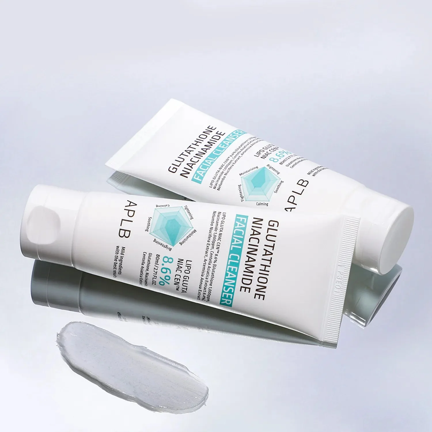 APLB Glutathione Niacinamide Facial Cleanser 80ml - Image 3