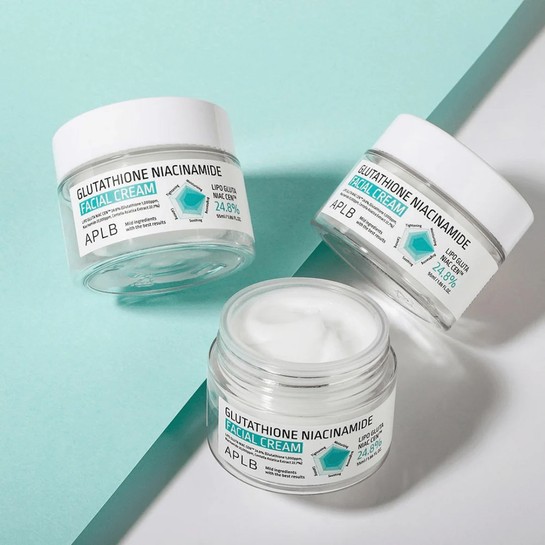 APLB Glutathione Niacinamide Facial Cream 55ml - Image 4