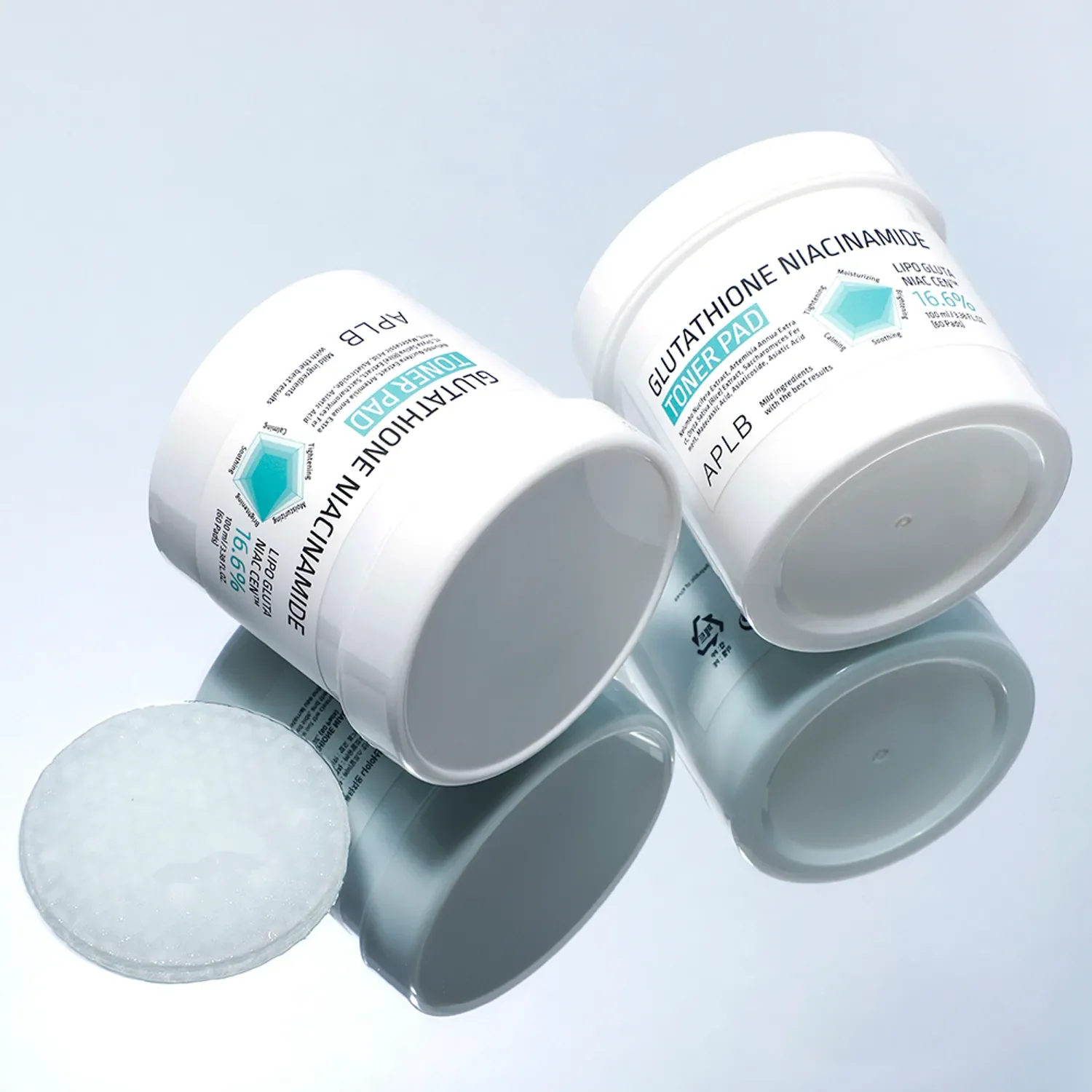 APLB Glutathione Niacinamide Toner Pad 60pcs - Image 3