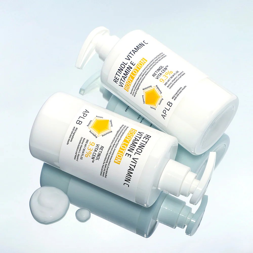 APLB Retinol Vitamin C Vitamin E Body Lotion 300ml - Image 2