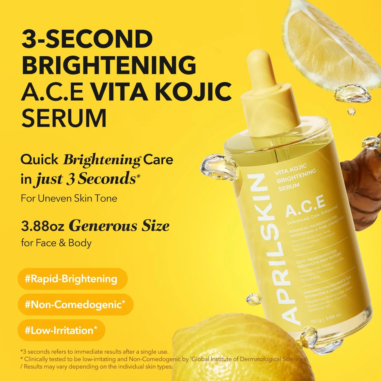 April Skin Ace Vita Kojic Brightening Serum 110g - Image 2