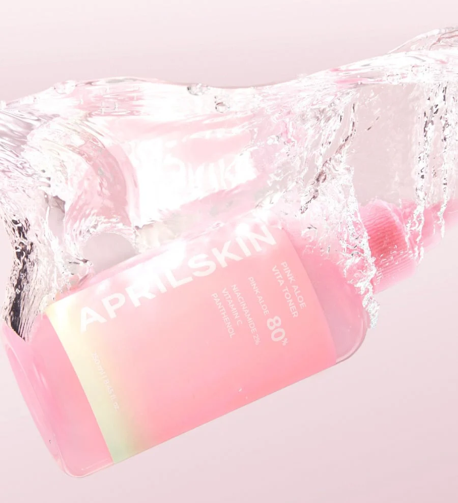 April Skin Pink Aloe Vita Toner 250ml - Image 2