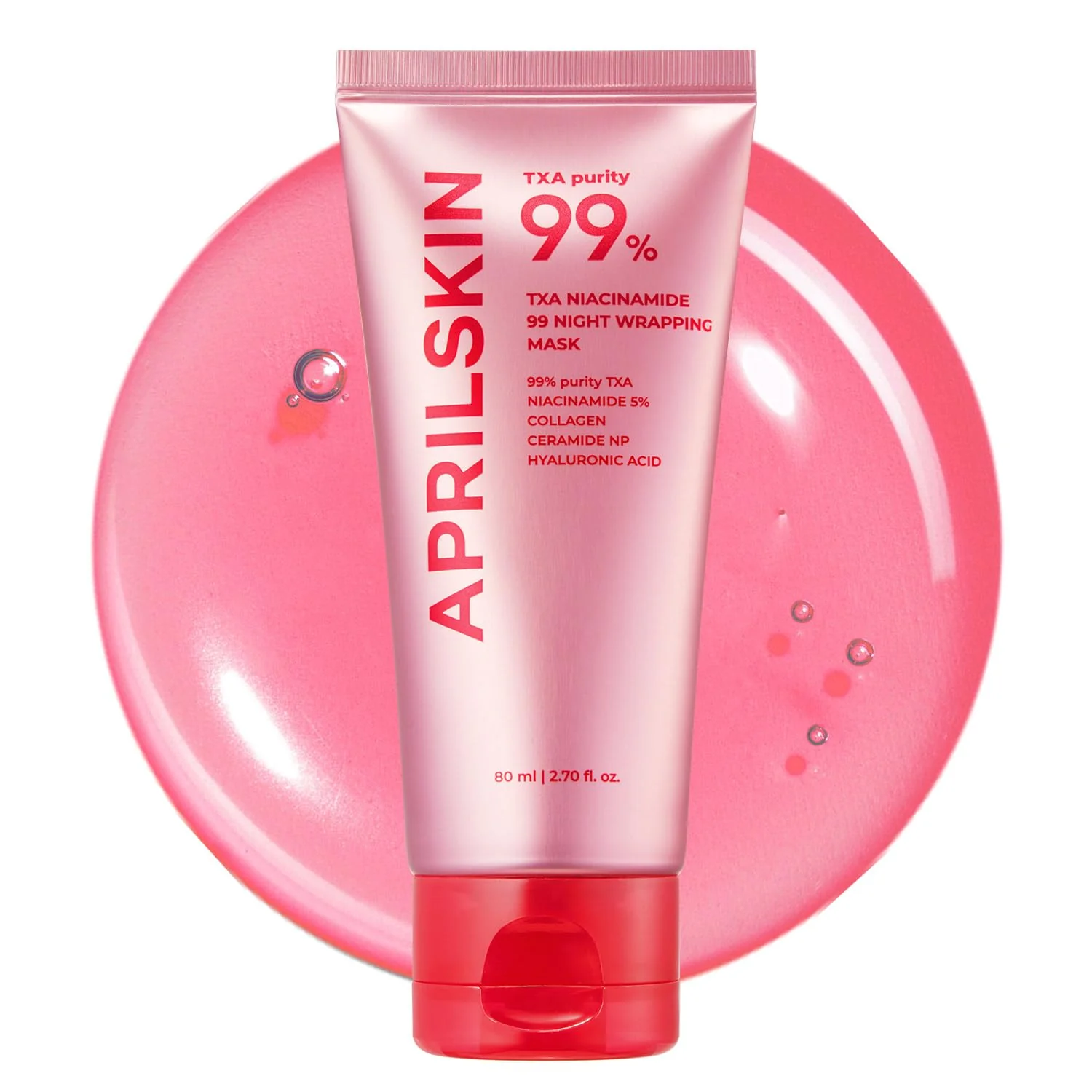 April Skin Txa Niacinamide 99 Night Wrapping Mask 80ml
