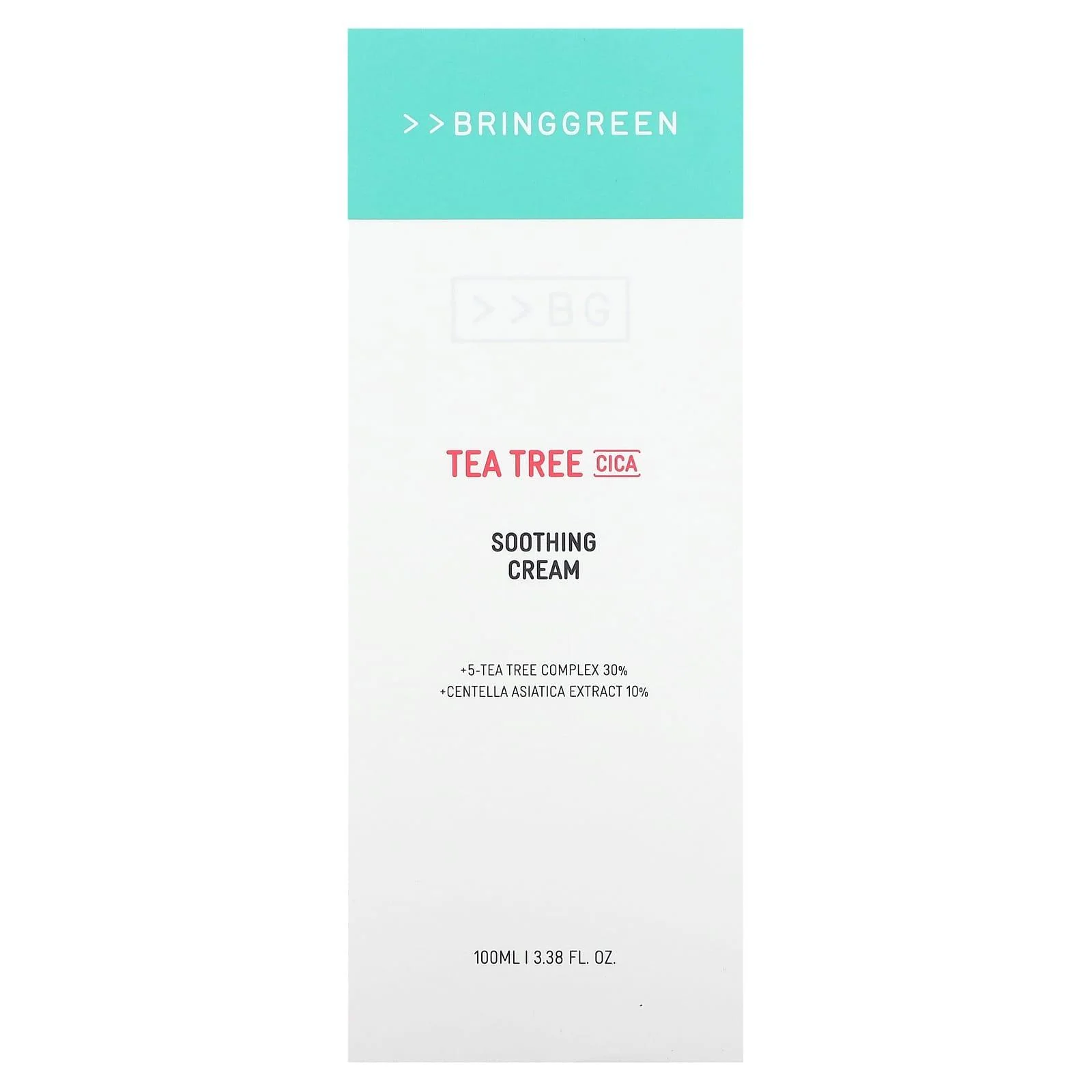 Bringgreen Tea Tree Cica Soothing Cream Plus 100ml - Image 2