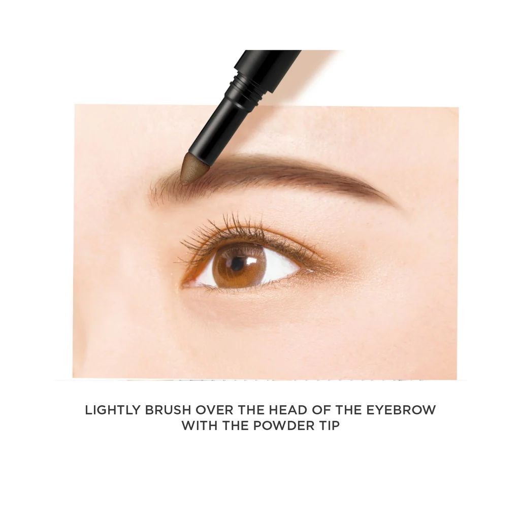 Browlash EX Water Strong W Eyebrow Gel Pencil & Powder Royal Brown - Image 4