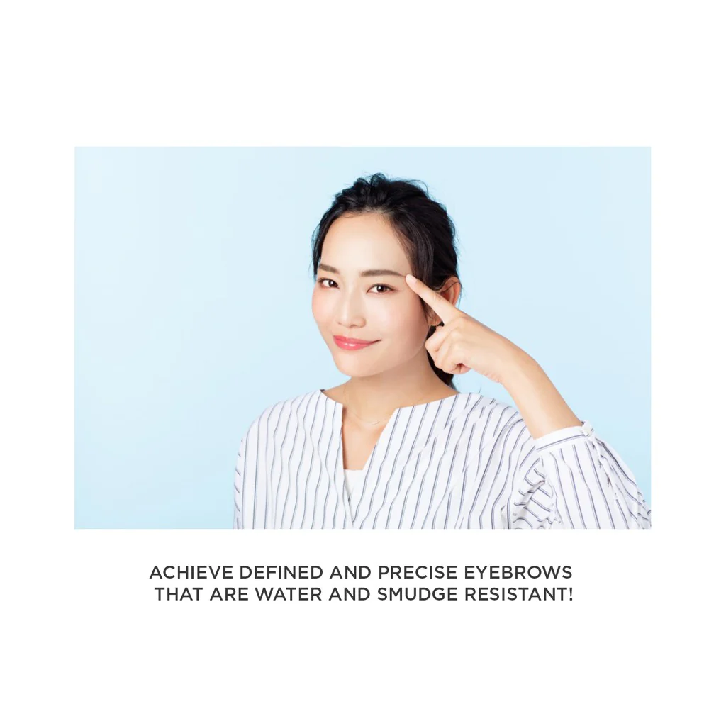 Browlash EX Water Strong W Eyebrow Pencil & Liquid Natural Brown - Image 6