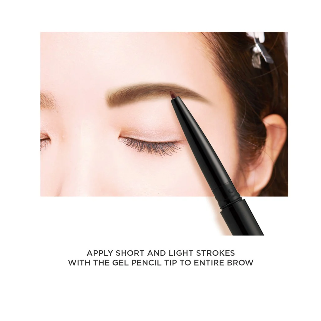 Browlash EX Water Strong W Eyebrow Gel Pencil & Powder Light Brown - Image 3