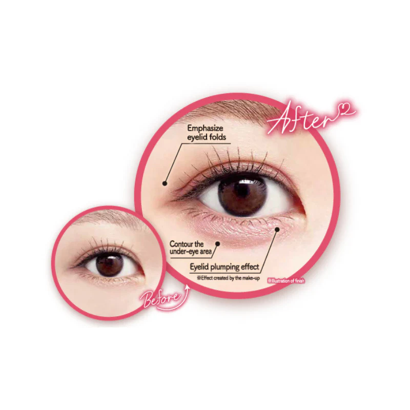 Canmake 3way Slim Eye Rouge Liner 01 Pure Red - Image 2