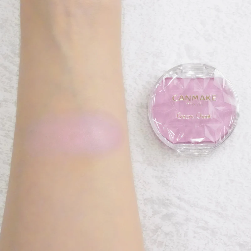 Canmake Cream Cheek (Pearl Type) P05 Pale Lilac - Image 2