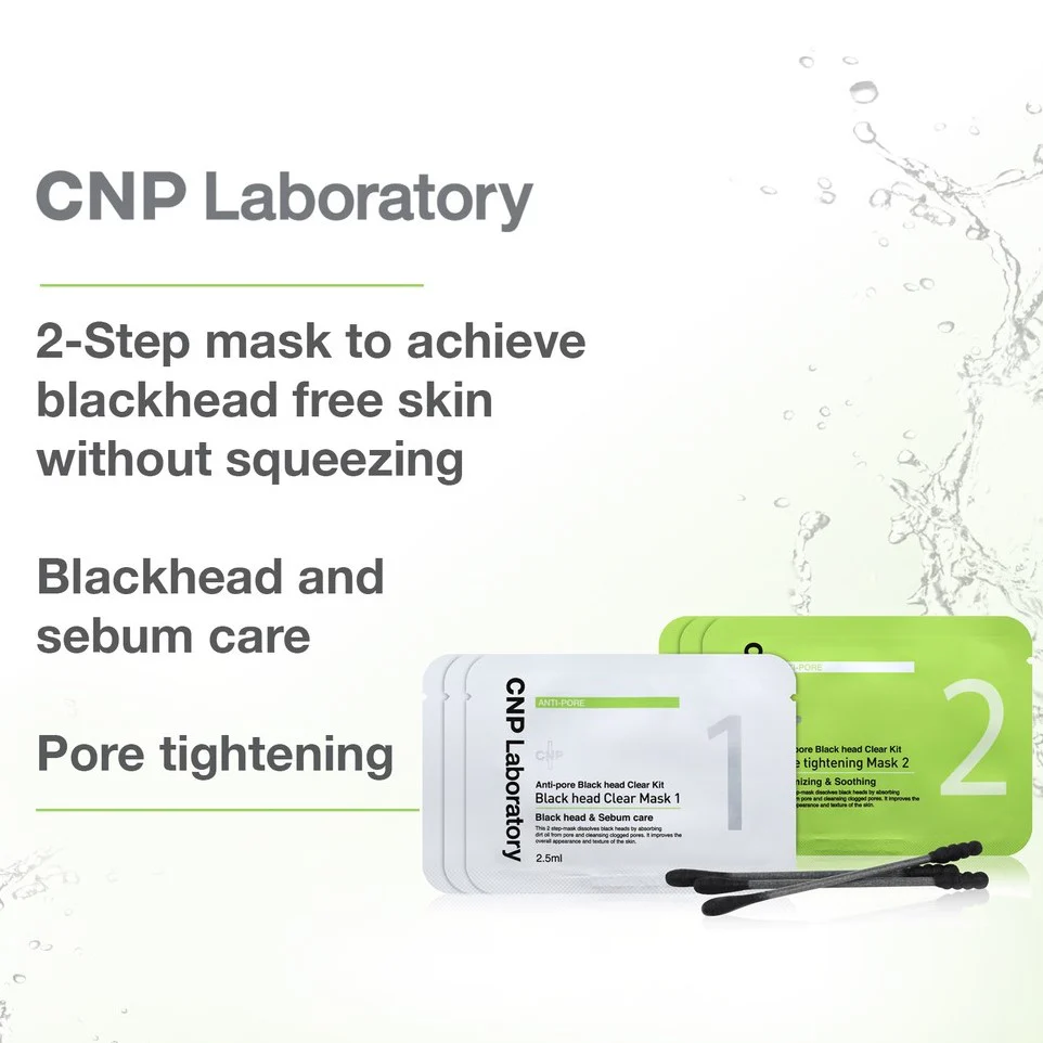 CNP Laboratory Anti-Pore Black Head Clear Kit - Image 2