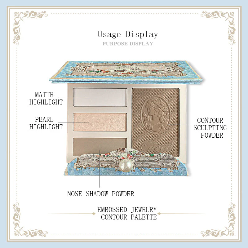 Colorrose Western Antique Embossing Contour Palette - Image 3