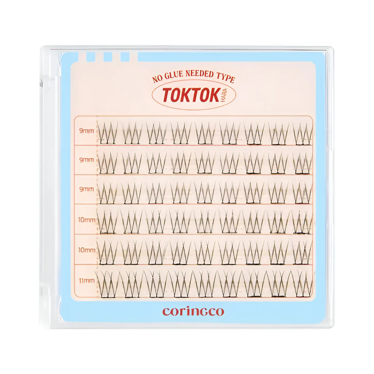 Coringco Toktokhara No Glue Eyelash - Image 3