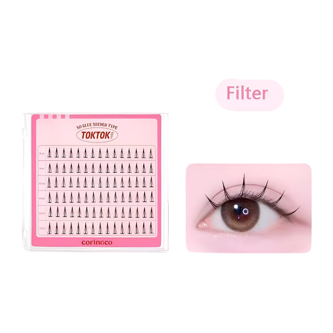 Coringco Toktokhara No Glue Eyelash - Image 7