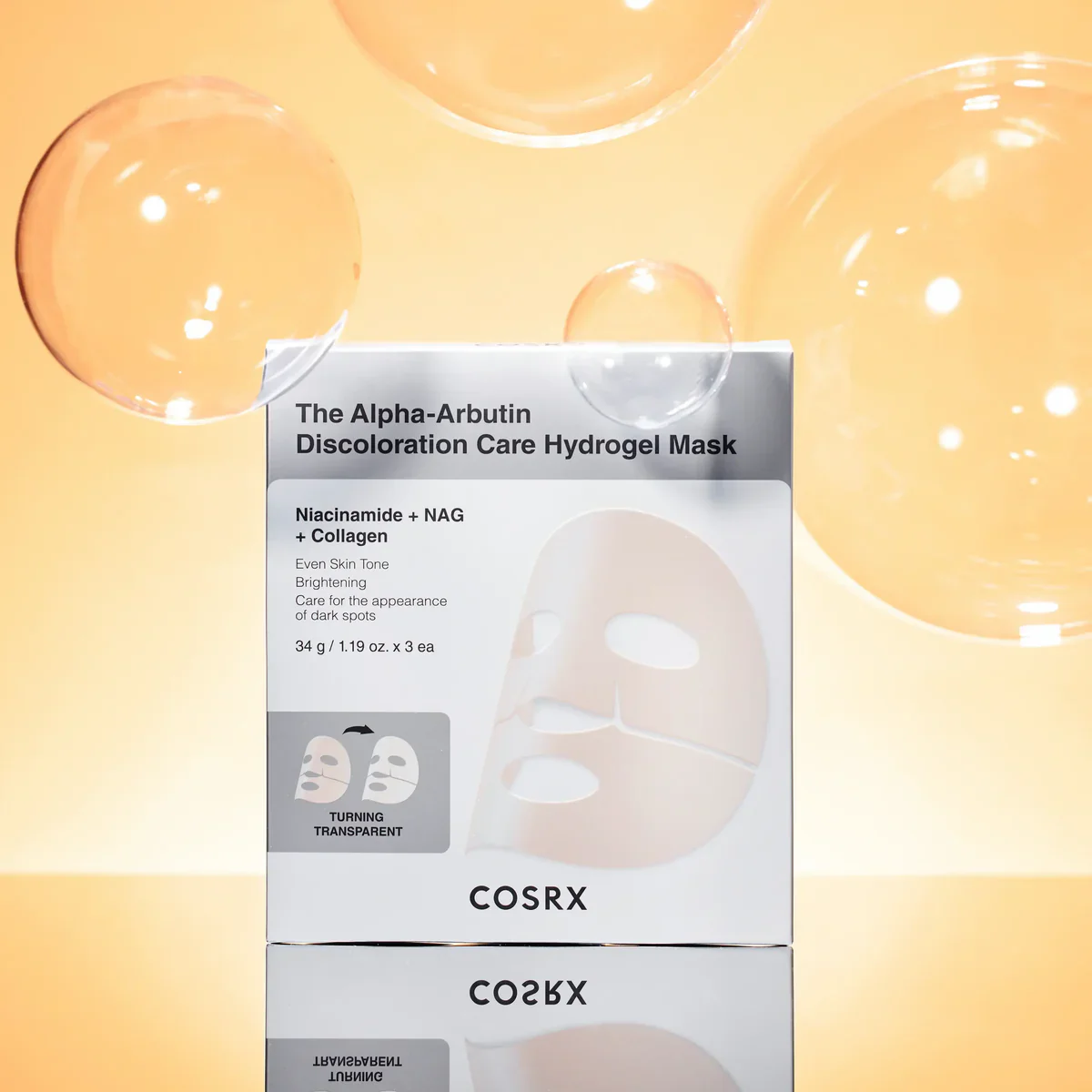 Cosrx Arbutin Discoloration Hydrogel Mask 1Pc - Image 4