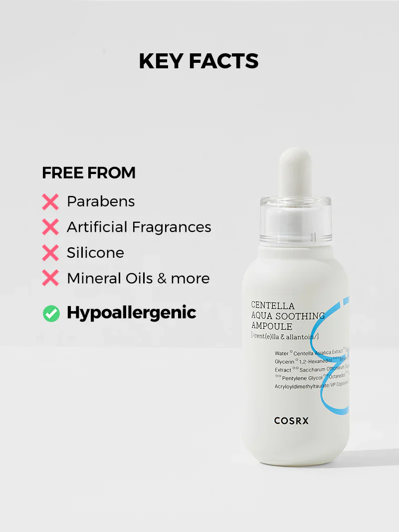 Cosrx Hydrium Centella Aqua Soothing Ampoule 40ml - Image 5