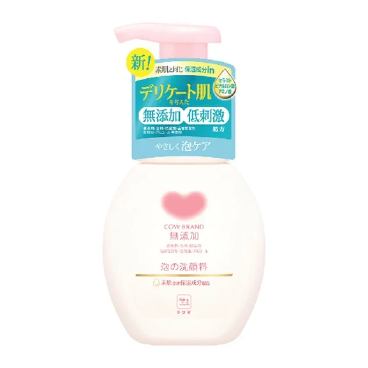 Cow Brand Additive Free Foaming Facial Wash 160ml