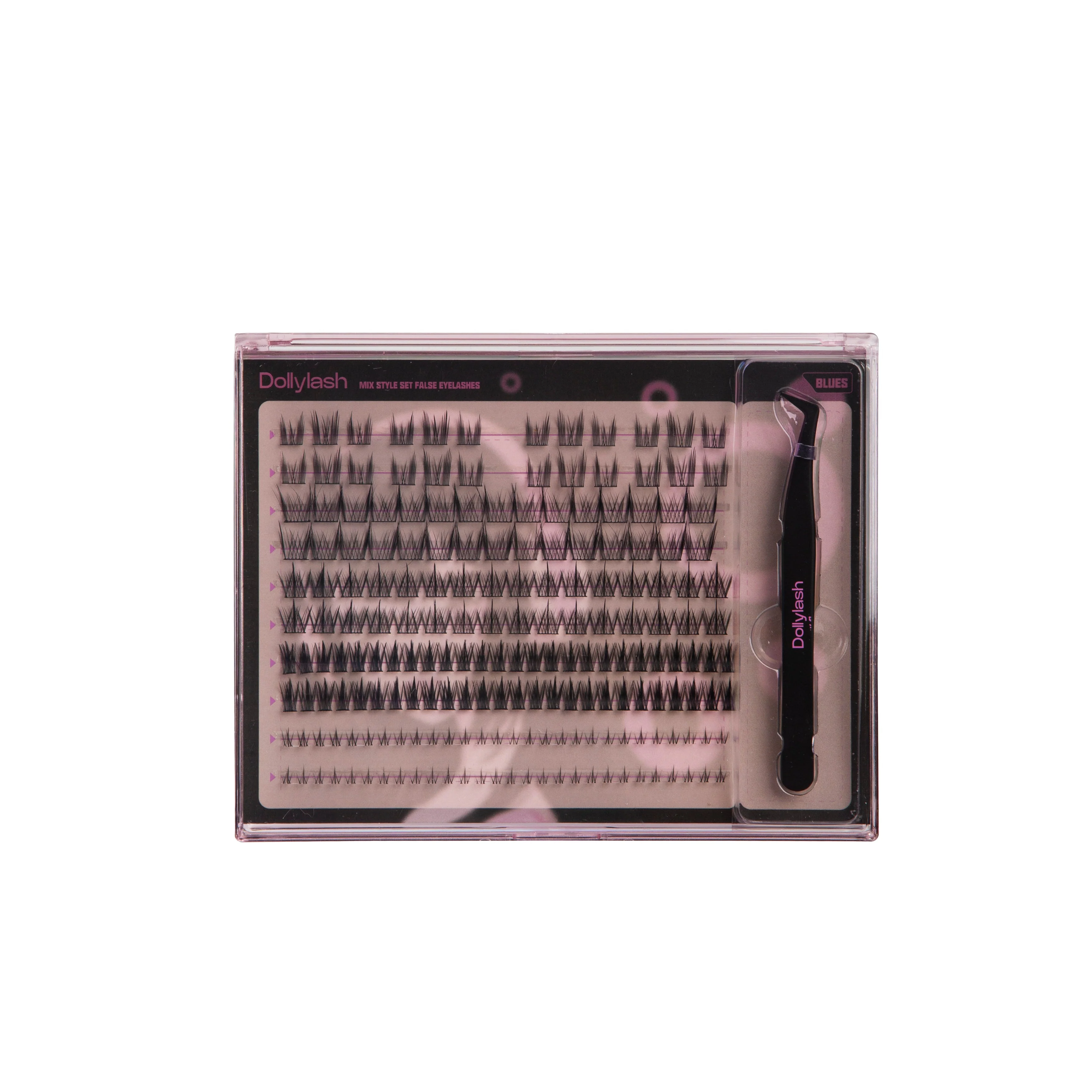 Dollylashes Mix Style Set False Eyelashes-Bluse 6 Type - Image 2