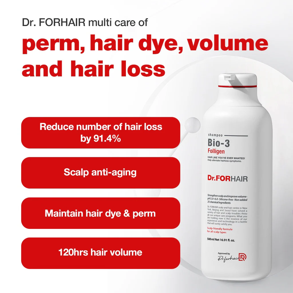 Dr.FORHAIR Folligen Bio 3 Shampoo - Image 3
