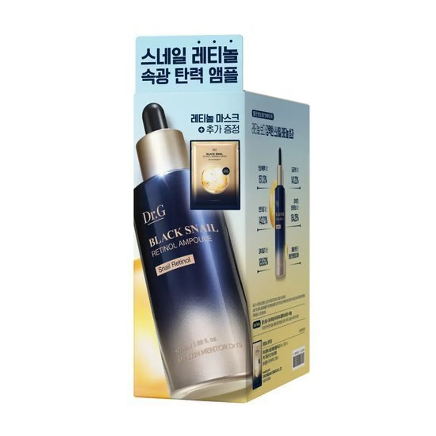 Dr.G Black Snail Retinol Ampoule Set - Image 3