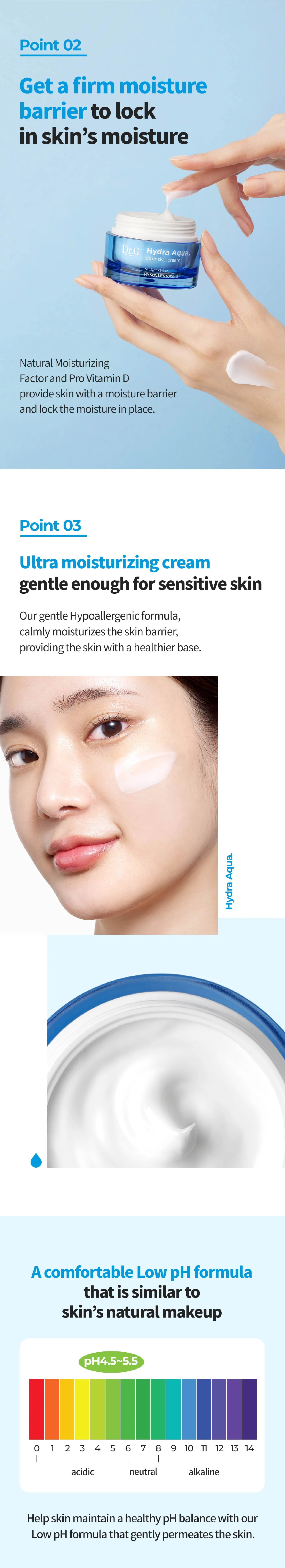 Dr.G Hydra Aqua Intensive Cream 50ml - Image 6
