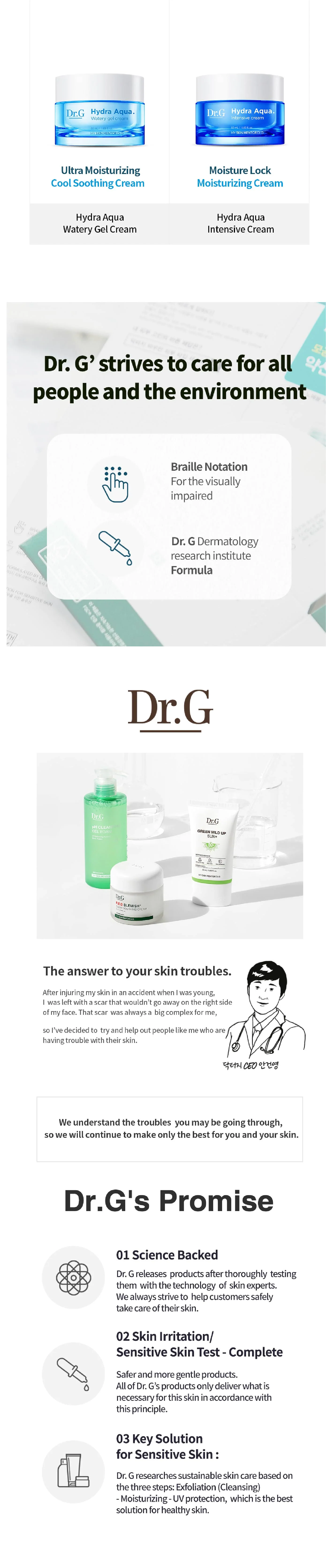 Dr.G Hydra Aqua Intensive Cream 50ml - Image 8