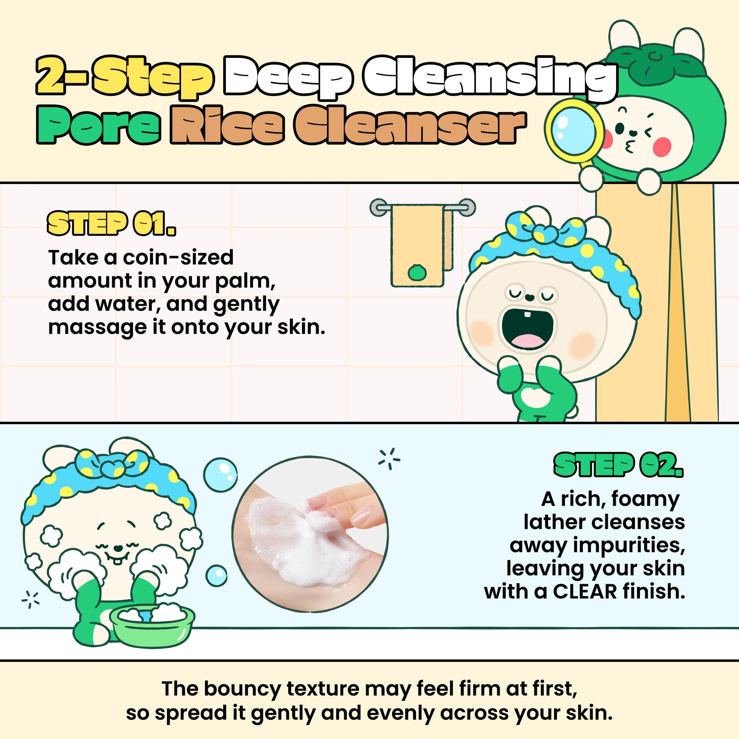 Lab.It Pore Rice Cleanser 50ml - Image 7