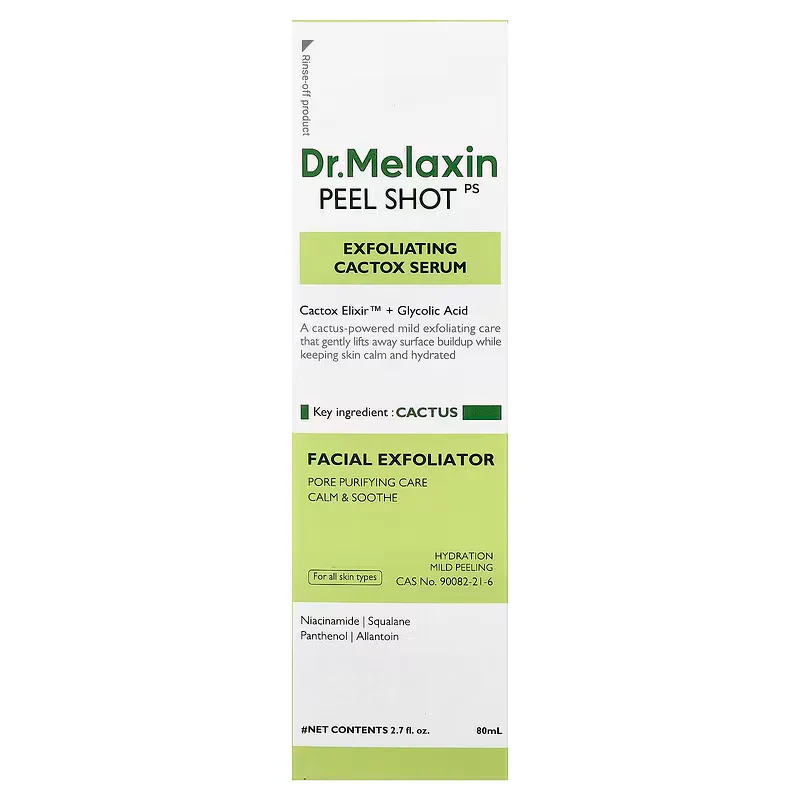 Dr.Melaxin Peel Shot Exfoliating Cactox Serum 80ml - Image 2