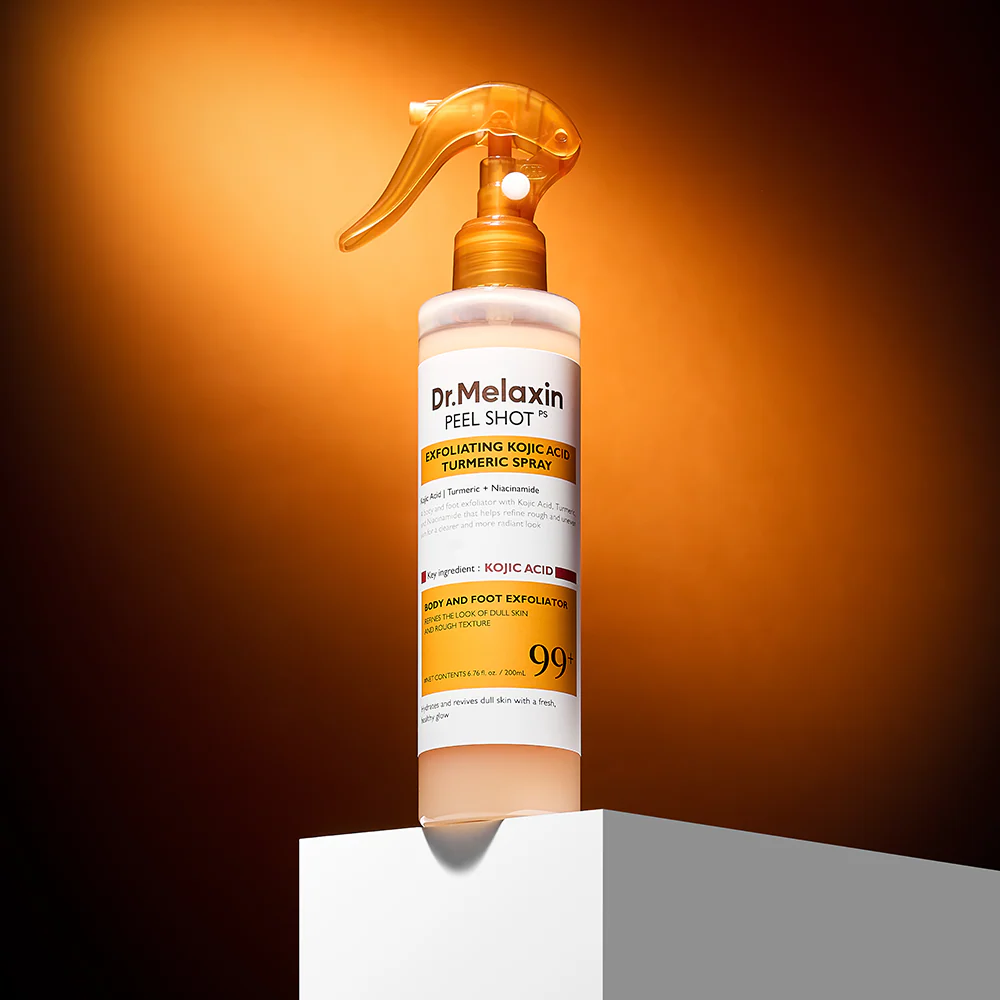 Dr.Melaxin Peel Shot Exfoliating Kojic Acid Turmeric Spray 200ml - Image 3
