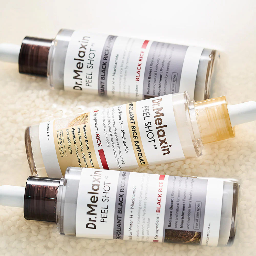 Dr.Melaxin Peel Shot Exfoliating Rice Ampoule 80ml - Image 3