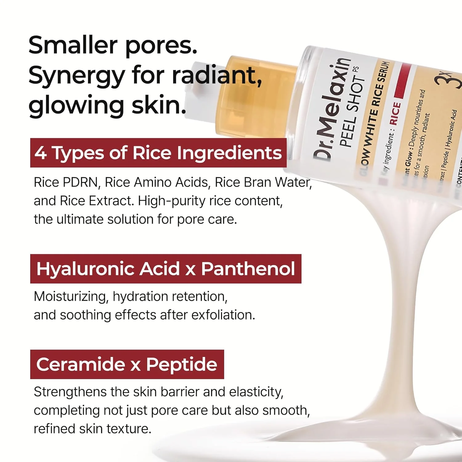 Dr.Melaxin Peel Shot Rice Serum 30ml - Image 5