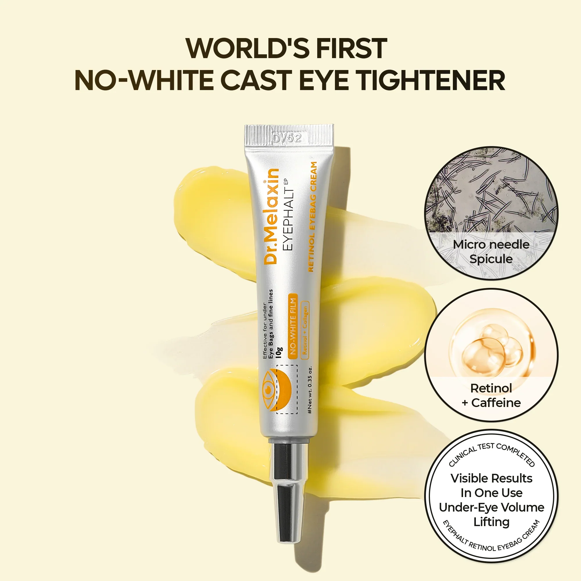 Dr.Melaxin Retinol Eyephalt Eyebag Cream 10g - Image 5