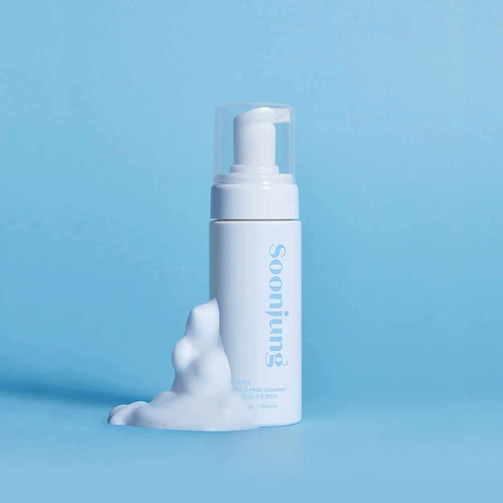 Etude House Soon Jung PH 6.5 Whip Cleanser - Image 4