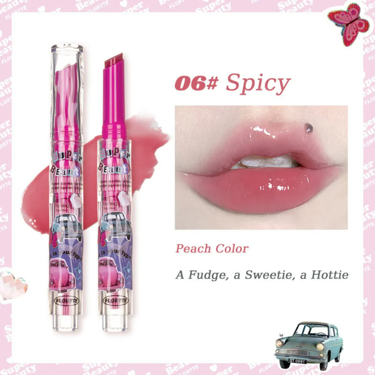 Flortte I Am Super Beauty Jelly Lipstick 1.5g - Image 7