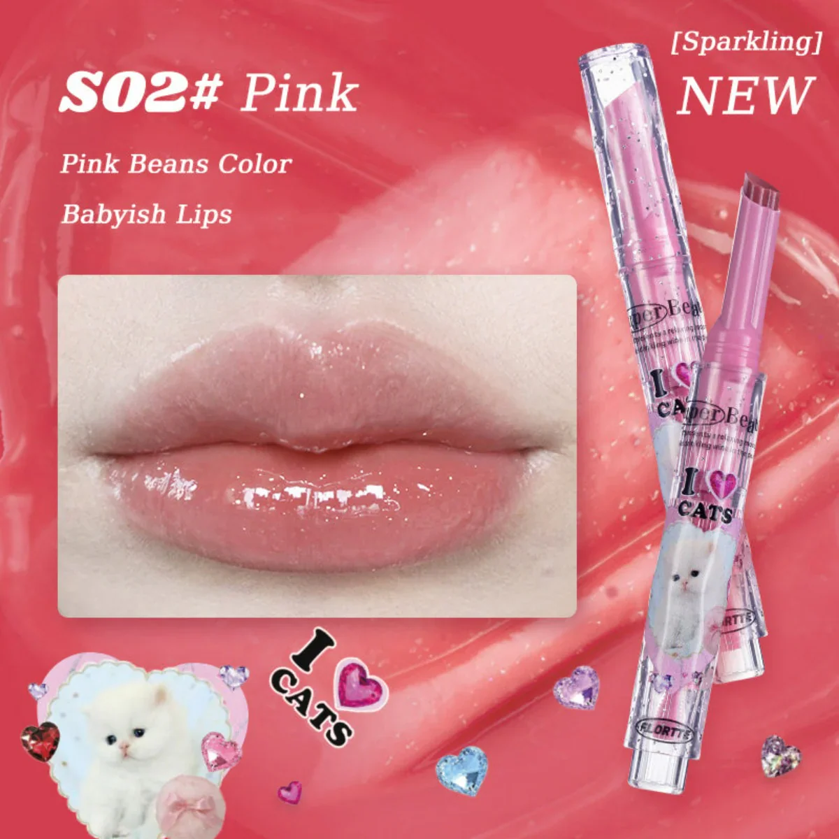 Flortte I Am Super Beauty Jelly Lipstick 1.5g - Image 9