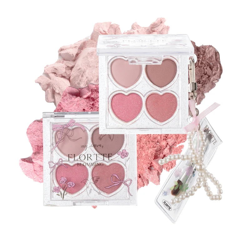 Flortte Love Yourself 4-Color Eyeshadow Palette - Image 4
