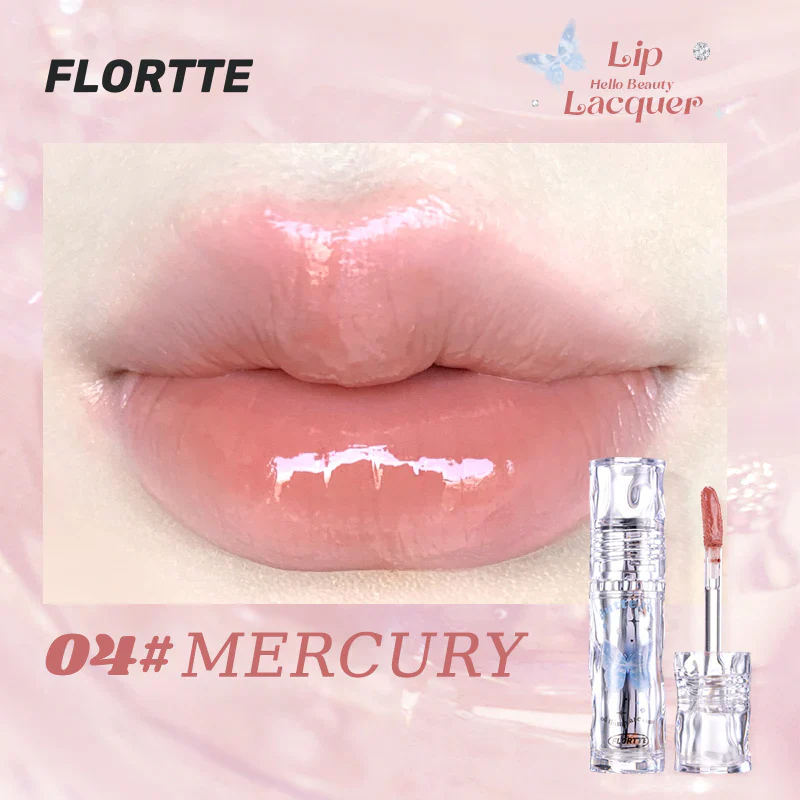 Flortte Mirror Shine Water Lip Gloss 2.6g - Image 9