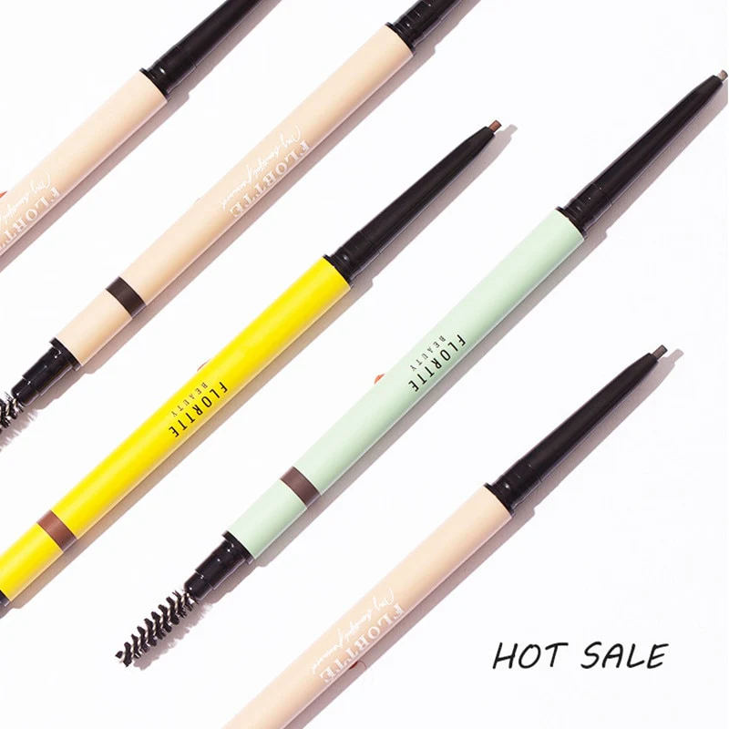 Flortte Rotating Double-Headed Fine Eyebrow Pencil 0.05g - Image 4
