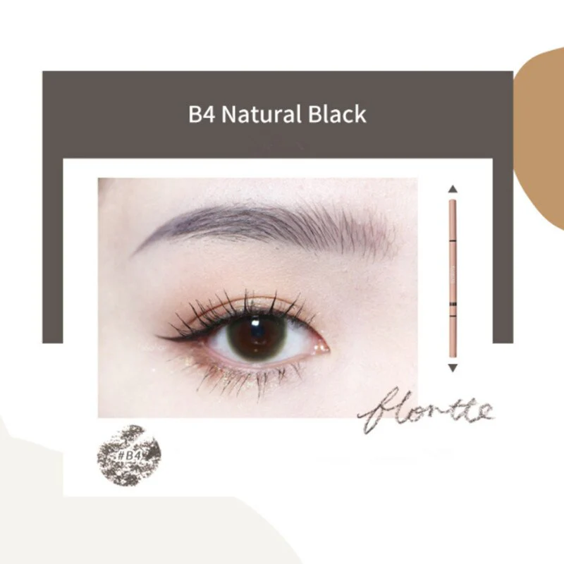 Flortte Rotating Double-Headed Fine Eyebrow Pencil 0.05g - Image 7