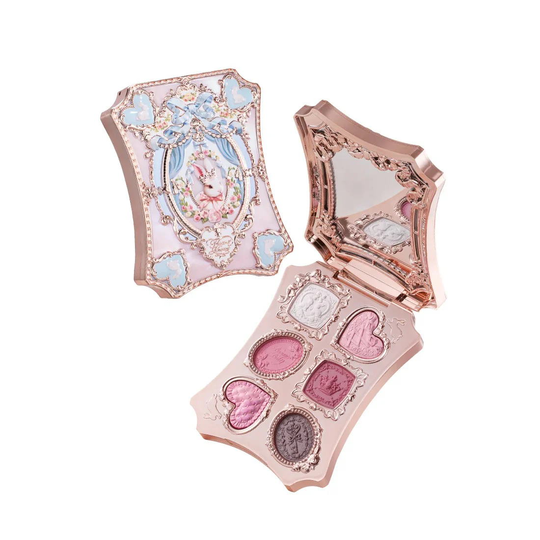 Flower Knows Bunny Garden Collection 6-Color Makeup Palette - Image 3