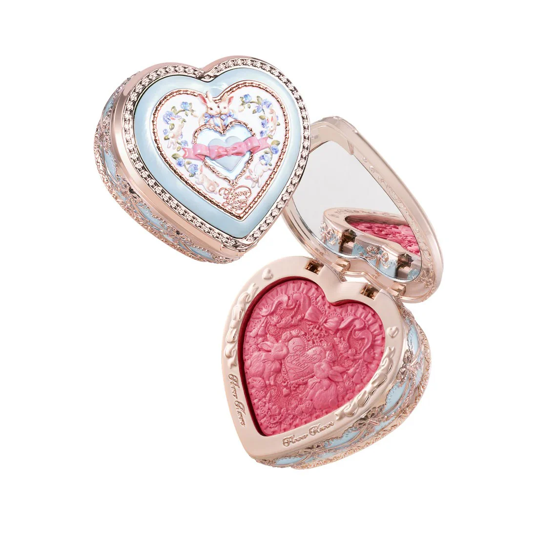 Flower Knows Bunny Garden Collection Embossed Blush - Image 2