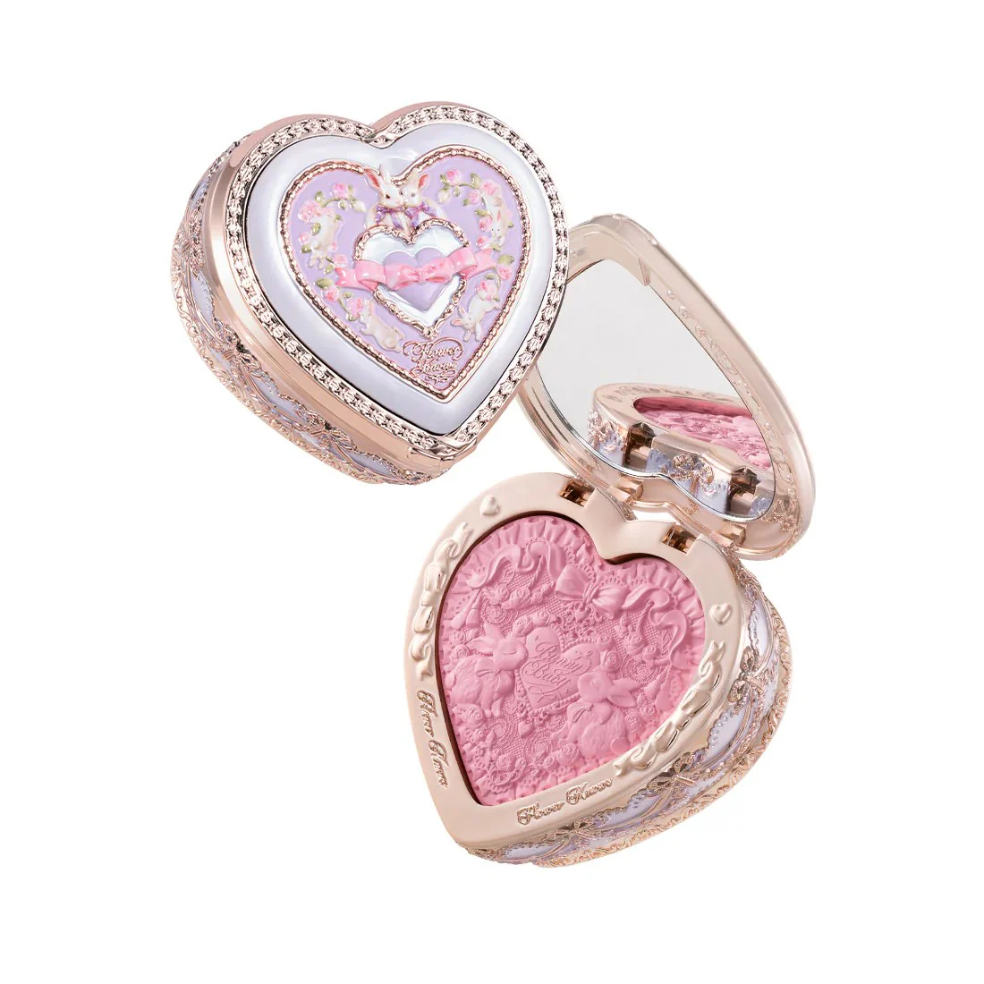 Flower Knows Bunny Garden Collection Embossed Blush - Image 3